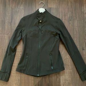 Lululemon Define Jacket in a Forest Green